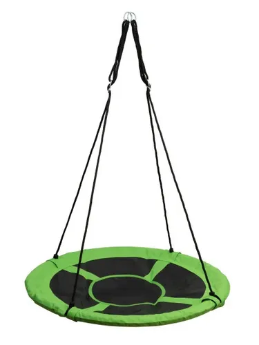Conacord Nestschaukel XL Ø 110 cm in Grün - Geräumige Nestschaukel für entspannte Stunden im Freien. Robuste Stahlkonstruktion für Stabilität und Langlebigkeit.