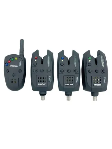 Cormoran Pro Carp F-3000 Bissanzeiger-Set 3+1 Funkbissanzeiger Komplettset