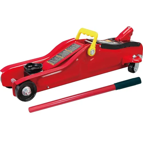 PETEX Rangierwagenheber 2t - Hydraulisch Extra Flach für KFZ - Wagenheber mit extra flachem Design (85-330 mm), ideal für Fahrzeuge mit geringer Bodenfreiheit. Tragkraft bis 2 Tonnen, TÜV-GS zertifiziert und einfach zu bedienen.