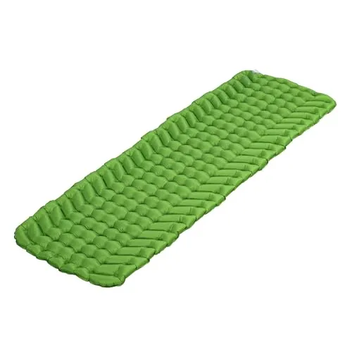 Bestway aufblasbare Single-Isomatte WanderLite 188 x 58,5 x 6,5 cm - Isomatte für Wanderer, leicht und kompakt mit nur 549 g. Das reißfeste ToughLite-Material sorgt für Komfort und Langlebigkeit. Ideal für wärmeres Wetter und Schlafsäcke in Normalgröße.