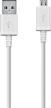 Samsung ECB-DU4EWE USB Kabel 1,5 m USB A Micro-USB B Weiß von Samsung
