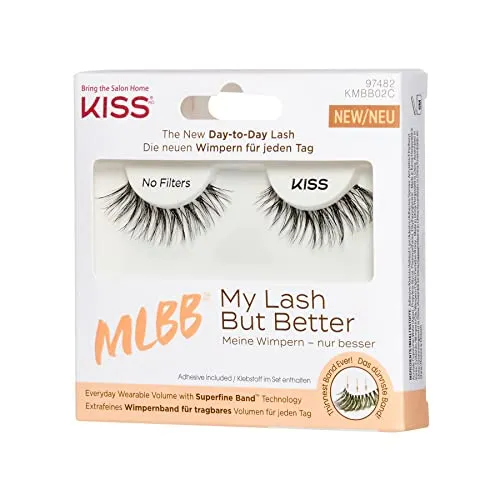 KISS My Lash But Better Collection Lashes - Matte Sheer