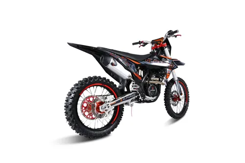 Alfarad X8 300ccm Dirtbike - Sportliches Enduro für Abenteuer - Dirt Bike mit 33 PS, 125 km/h Höchstgeschwindigkeit und sportlichem Schalldämpfer. Ideal für Offroad-Abenteuer und maximale Leistung.