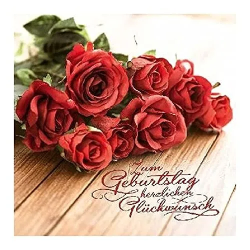 Depesche 4758.011 Glückwunsch-Karte zum Geburtstag mit 3D Motiv, Geburtstagskarte, ca. 17 x 17 cm groß, inkl. passendem Umschlag, ohne Innentext