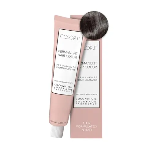 COLOR.IT by BM - Permanente Haarfarbe in Salonqualität, 100ml (6.0 Dunkelblond, 1er Pack)