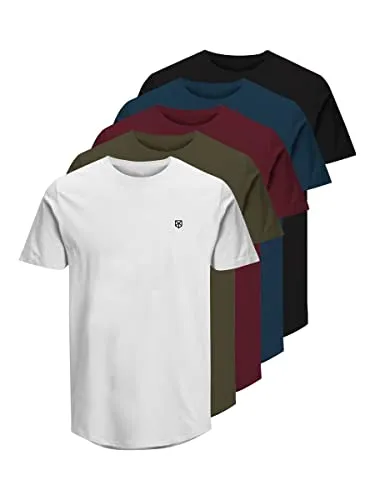 JACK & JONES Herren Jprblabrody Tee Crew Neck 5pk von Jack & Jones