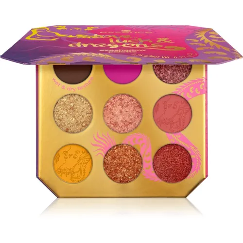 essence love, luck & dragons Lidschattenpalette 7,74 g