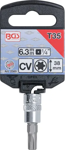 BGS-2565 Bit-Einsatz Antrieb Innenvierkant 6,3 mm (1/4