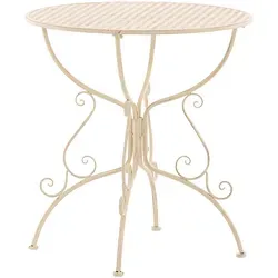 CLP Eisentisch Amanda in weiß von CLP