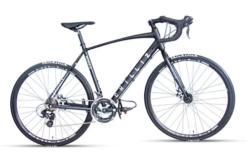 CHILLIZ Rennrad 28 Zoll RDB2.0 schwarz-matt mit 14 Gängen