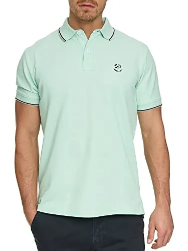Produktbild Indicode Herren Wallo Poloshirt aus Baumwolle | Stilvolles Herrenpoloshirt mit Polokragen
