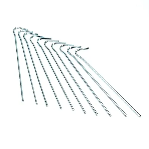 Zeltheringe YOUCAMP Camping (10er Set Edelstahl 220 x 4mm)