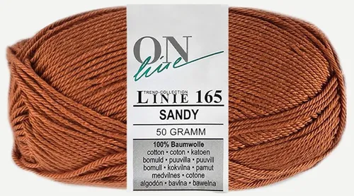 Online Garne 50 Gramm Online Linie 165 Sandy Wolle Farbauswahl Häkelwolle