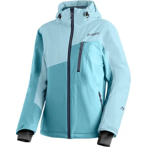 Maier Sports Glacierguard Women Skijacke - pool party/iced blue (M20355) 36 - Damen Skijacken mit mTEX 10.000 Membrane für optimalen Schutz vor Wind und Nässe, 4-Wege-Stretch für maximale Bewegungsfreiheit und mTHERM Isolation für wohlige Wärme auf der Piste.