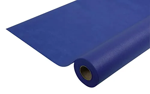 Pronappe Tischdecke R782046I - Einweg-Tischdecke in Marineblau - Tischdecken aus reißfestem, wasserabweisendem Spunbond-Vlies, ideal für Feste. Länge 20m, Breite 1,20m, geeignet für Lebensmittelkontakt und abwischbar.