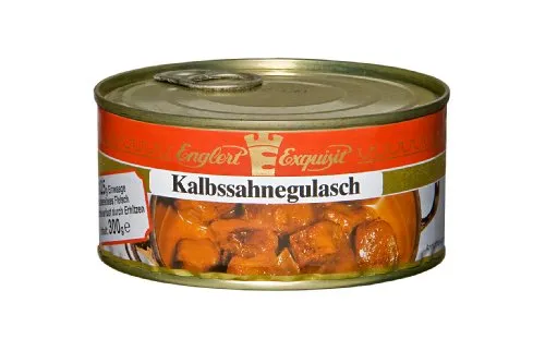 Englert Kalbssahnegulasch 300 g. / Dose