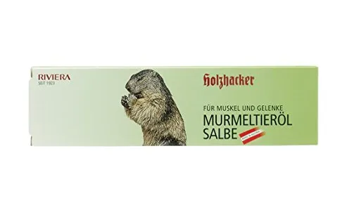 Holzhacker Murmeltieröl Salbe 75 ml – Entspannende Massagecreme