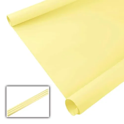 Geschenkpapier 3 Rollen unifarben matt je 2 m x 0,78 m Dekopapier Verpackungspapier Geschenkverpackung