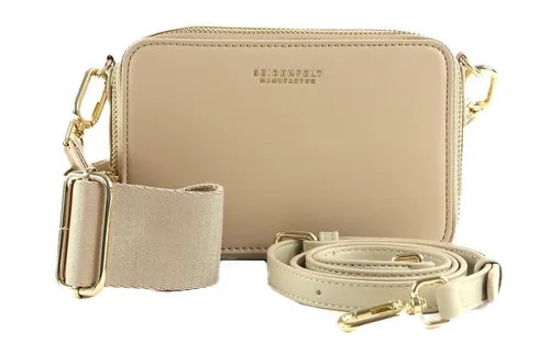 Seidenfelt Manufaktur Umhängetasche Falun - Umhängetasche mit zwei geräumigen Hauptfächern und abnehmbaren, verstellbaren Schulterriemen für einen individuellen Look. Ideal für stilbewusste Alltagsbegleiter.