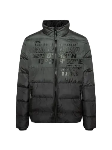 CAMP DAVID Winterjacke mit Windbreaker-Bündchen in Grün (L) in grün von CAMP DAVID