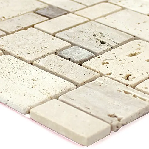 Wand- & Deckenfliesen Beige von Mosafil