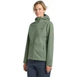 Jack Wolfskin Bornberg Hoody W eucalyptus (4029) S in grün von Jack Wolfskin
