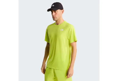 The North Face Funktionsshirt M 24/7 S/S TEE REG Kurzarm - FIZZ LIME, S - Sportliches Kurzarmshirt aus 100% pflegeleichtem Polyester, ideal für Fitness und aktive Freizeit. Rundhalsausschnitt und Logodruck sorgen für einen modernen Look.