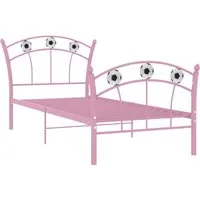 vidaXL Einzelbett mit Fußball-Design in Rosa, 90x200 cm von vidaXL