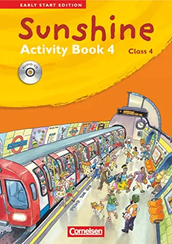 Sunshine - Early Start Edition - Ausgabe 2008 - Band 4: 4. Schuljahr: Activity Book mit Lieder-/Text-CD (Kurzfassung)