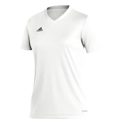 adidas Damen Entrada 22 Jersey, White, L