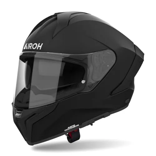 AIROH MATRYX COLOR BLACK MATT S - Motorradhelm, ideal für Abenteuer mit Stil, Komfort und Sicherheit. ECE 2206 zertifiziert für maximale Schutzstandards.