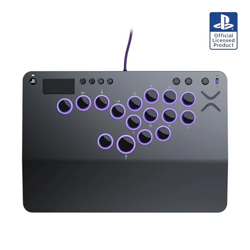 Turtle Beach Victrix Pro KO Leverless Fight Stick für PS5 und PC - Gaming Hardware für eSports mit anpassbarem Layout und RGB-Beleuchtung, entwickelt für Profis und optimalen Komfort.