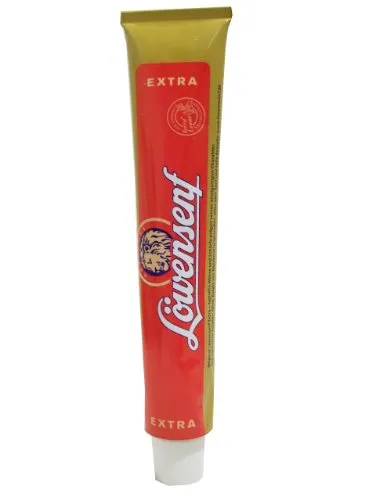 Löwensenf Extra scharf 120 Partionsbeutel 10ml - Senf, extra scharf im praktischen 120er Pack, ideal für Gastronomie und Veranstaltungen, für den perfekten Geschmack auf jedem Gericht.