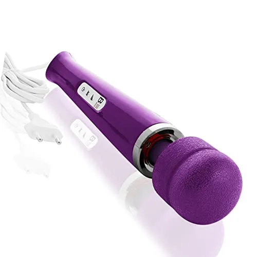 NEU - NACHFOLGER des ORIGINAL Magic Wand - Vibration für Frauen [EXTRA SPEED-Taste] Dildo - Vibrator - Massagegerät - Sex Spielzeug für die Frau - Sex Spielzeug für die Paare - Sex Toys + Tasche