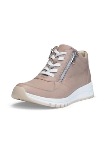 VITAFORM Sneaker Damen Weite H Hirschleder Taupe, 38 - Leichter VITAFORM Sneaker aus hochwertigem Hirschleder für optimalen Tragekomfort. Mit austauschbarem Komfortfußbett und dämpfenden Luftpolstern. Ideal für kräftigere Füße dank elastischer Einfassung und praktischem Reißverschluss.
