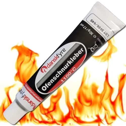 Danskfyre Feuerfester Kleber für Kamin