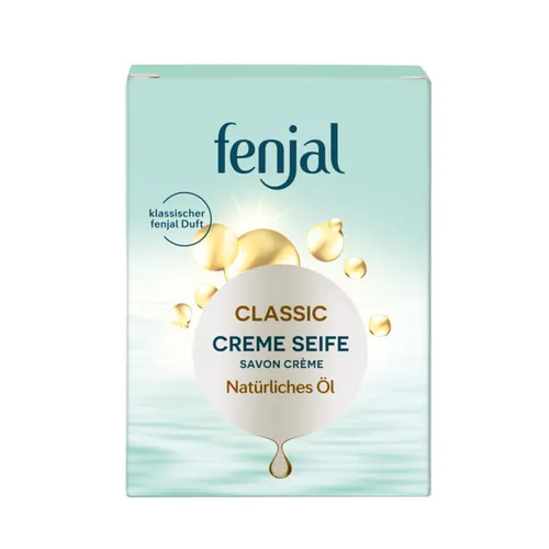 Fenjal Creme Seife Classic fenjal Duft mit natürlichem Öl 100g