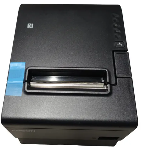 TM-T88VII Bondrucker mit USB und Ethernet - Thermodrucker für hohe Druckgeschwindigkeit von 500mm/Sek. und flexible Medienbreite von bis zu 80mm, ideal für Gastronomie und Einzelhandel.