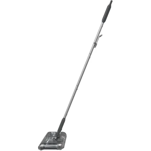 Black Decker PSA215B-QW Elektrische Kehrmaschine - Kabellose Kehrmaschine für Hartböden und Teppiche, 360° schwenkbar für mühelose Reinigung unter Möbeln. Mit 60 Minuten Laufzeit und beutellosem Schmutzfangsystem.