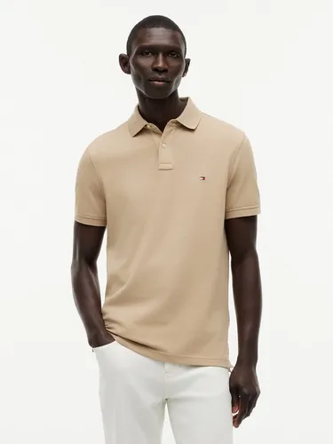 Tommy Hilfiger Herren 1985 Regular Polo Mw0mw17770 S/S Poloshirt, Beige (Batique Khaki), S - Authentisches Tommy Hilfiger Poloshirt in Beige, nachhaltig produziert und ideal für lässige Outfits. Hochwertige Materialien sorgen für Komfort und Stil in jedem Anlass.