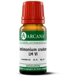 Antimonium Crudum LM 6 Dilution 10 ml