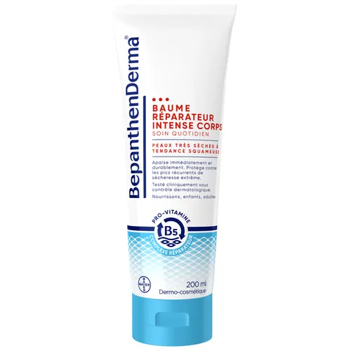 Bepanthen Derma Intense Body Repair Balm 200 ml ist ein tägliches dermo-kosmetis