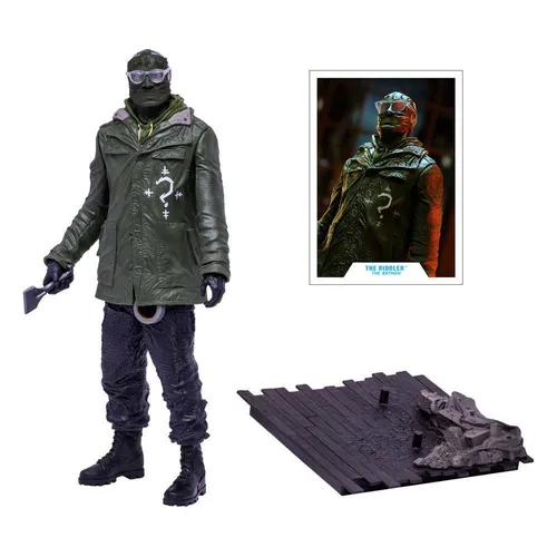 Dc Multiverse The Batman 30.5cm Figur The Riddler - Action- & Spielfiguren, detailgetreue Riddler Figur aus dem DC Comics Universum, ideal für Sammler und Fans, Größe: 30.5 cm