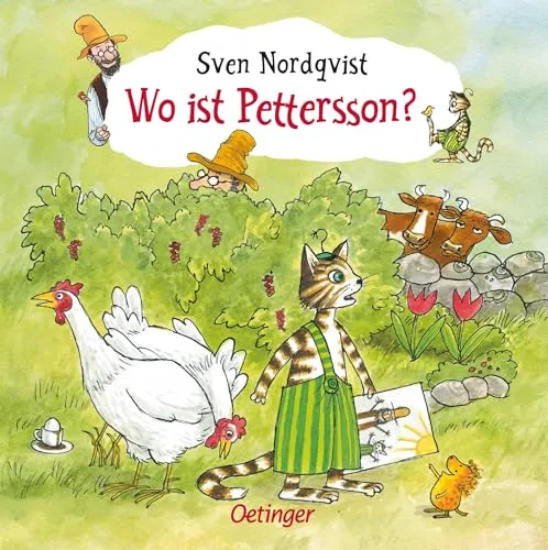 Pettersson und Findus. Wo ist Pettersson?: Süßes Pappbilderbuch für Kinder ab 2 Jahren
