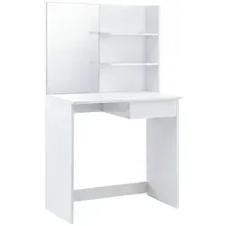 Wohnling Schminktisch mit Spiegel 75 x 40 x 134 cm