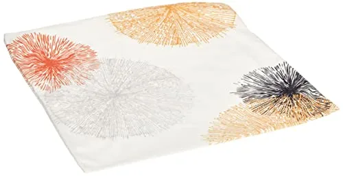 Home fashion Kissenhülle Digitaldruck, Samt, orange, 1 x 40 x 40 cm