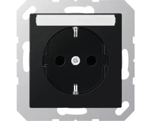 Jung Steckdosen Schwarz von Jung