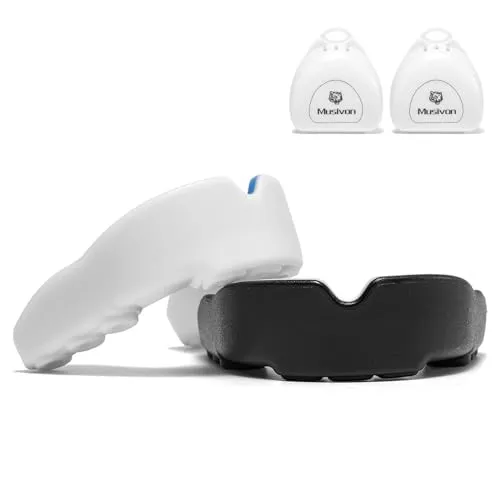 Mundschutz Boxen Kinder 5-8 Jahre (2 Stück) Sport Mundschutz für Boxen Kampfsport Mma Hockey Football Muay tha Ice Hockey