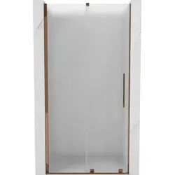 Mexen Velar Schiebeduschtür 120 cm in Matt Roségold