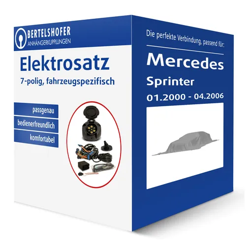 Elektrosatz 7-pol für MERCEDES Sprinter 01.2000-04.2006